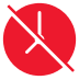 icon no clock
